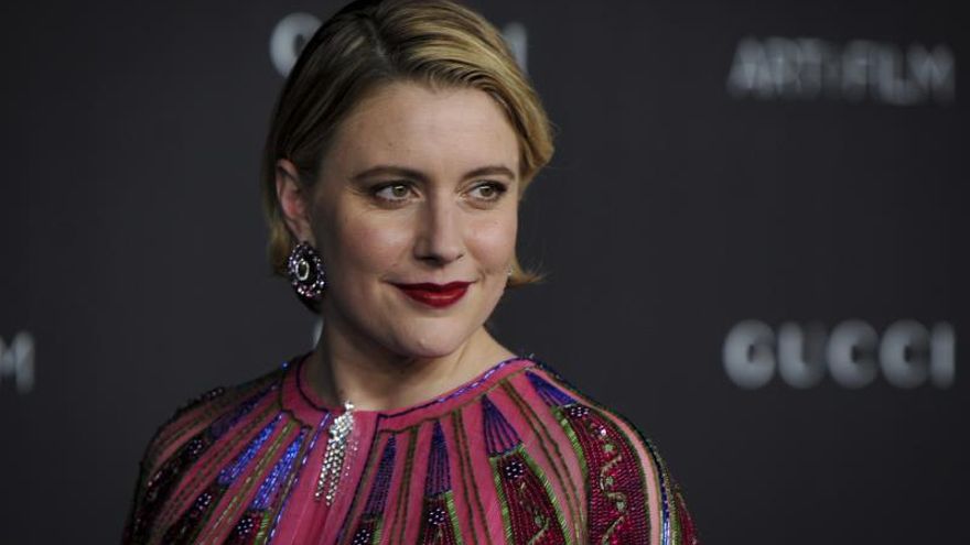 Greta Gerwig, actriz estadounidense.