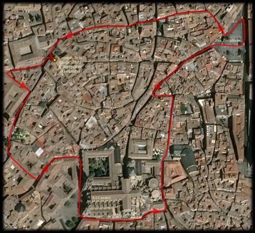 Procesión de la Cofradía del Santísimo Cristo de los Ángeles