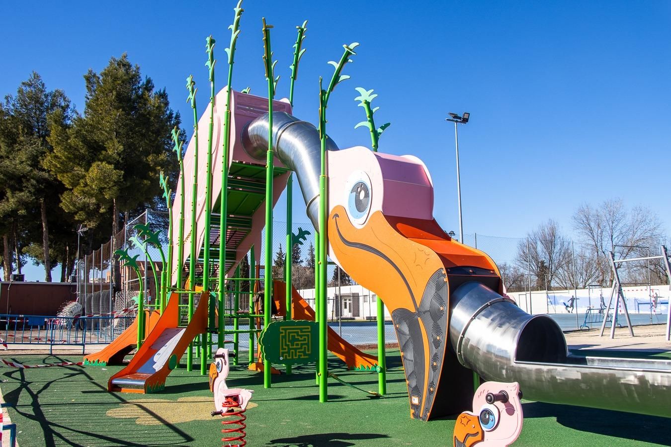 Parque infantil y temático de La Inesperada de Pozuelo de Calatrava.