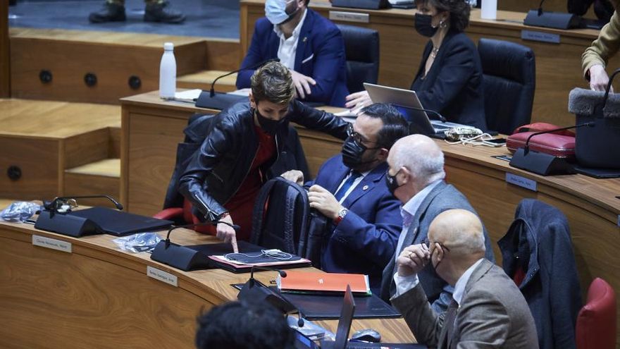 Chivite aprueba con la abstención de EH Bildu los presupuestos más altos de la historia marcados por la pandemia