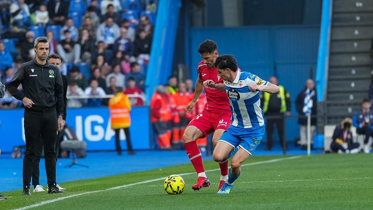 Las imágenes del RC Deportivo de La Coruña - Córdoba CF