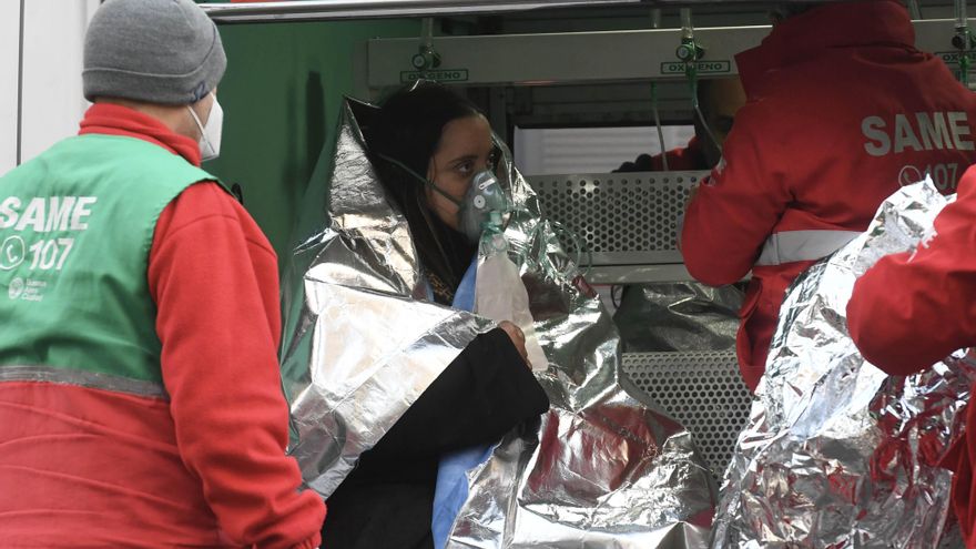 Las fotos del trágico incendio en Recoleta
