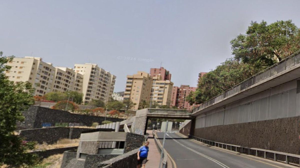 Barranco de Santos de Santa Cruz de Tenerife.