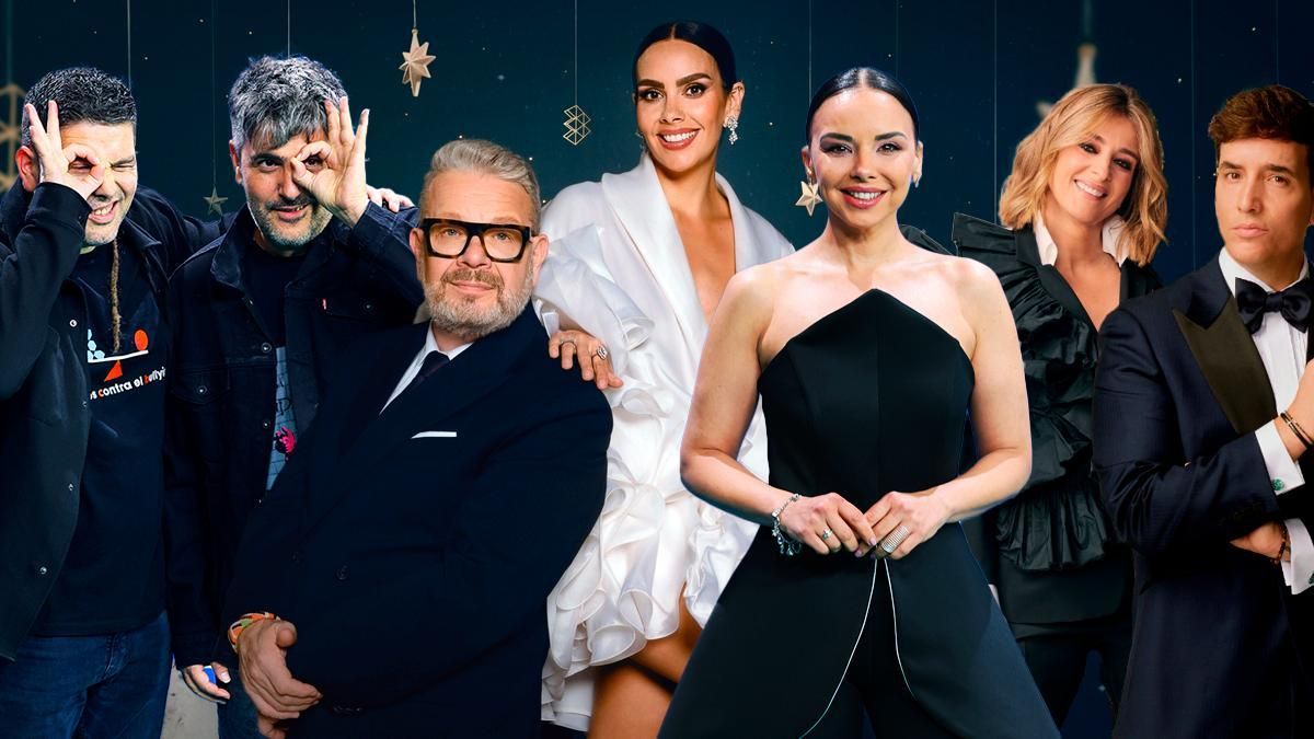 Campanadas 2025-2026 en TV: la guía de los presentadores que darán las uvas a nivel nacional y autonómico
