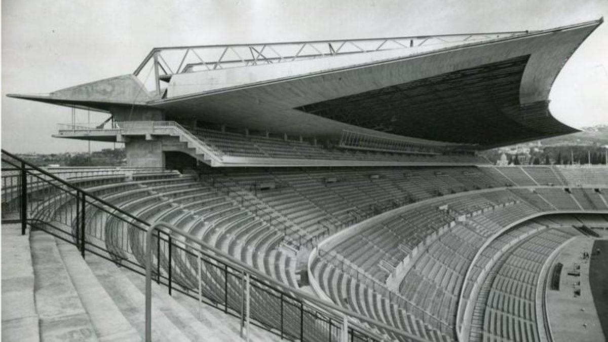 Marquesina del Camp Nou de Francesc Mitjans