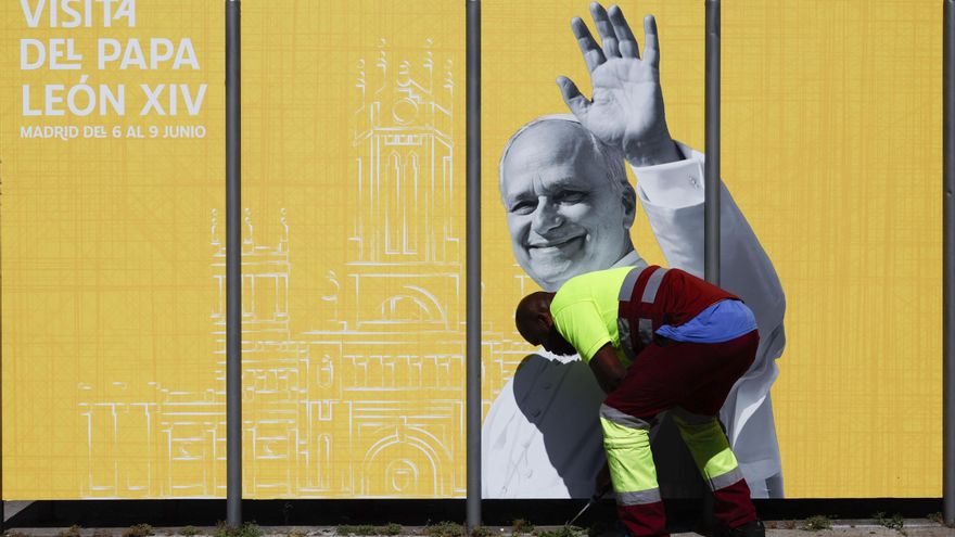 Cómo moverse en Madrid durante la visita del Papa: cortes de tráfico, estaciones de Metro cerradas y bus gratis