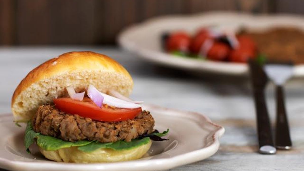 Hamburguesa de legumbres