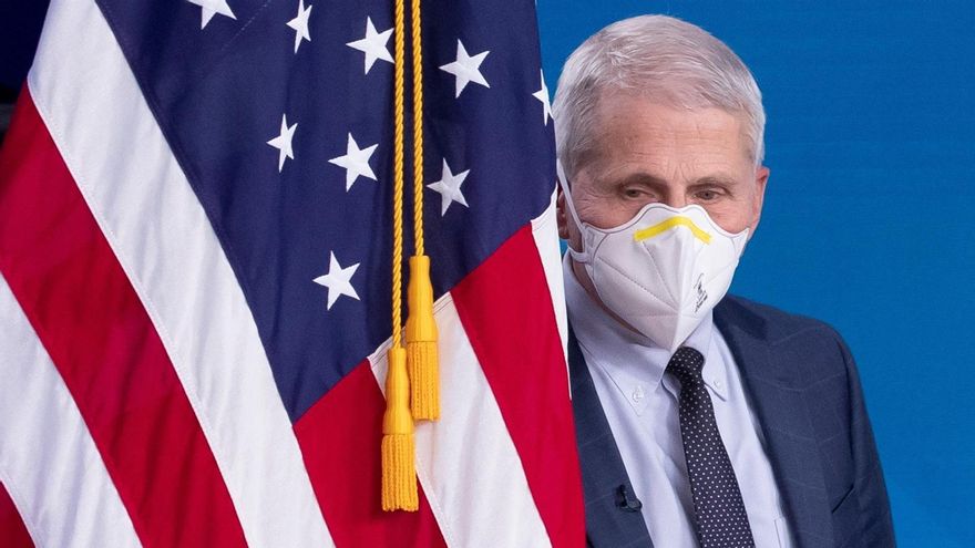 El epidemiólogo principal del Gobierno estadounidense, Anthony Fauci, en una fotografía del 27 de cdiciembre del 2021.