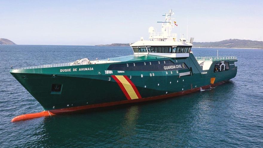 El nuevo buque oceánico de la Guardia Civil realizará escala en Santander y se podrá visitar este martes