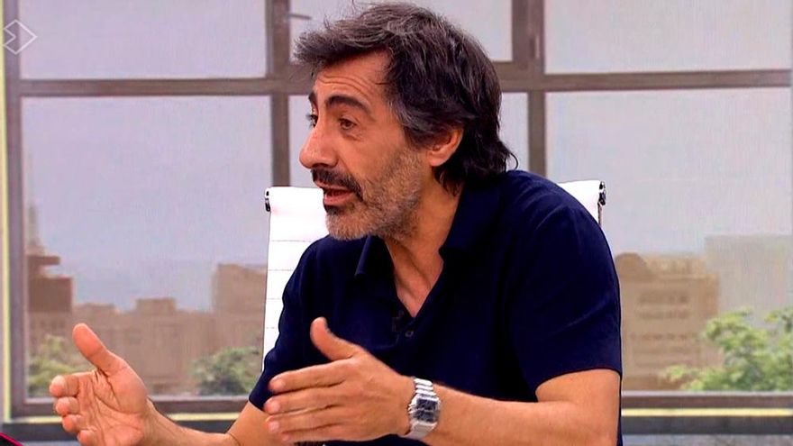 Juan del Val, en el plató de 'La Roca'