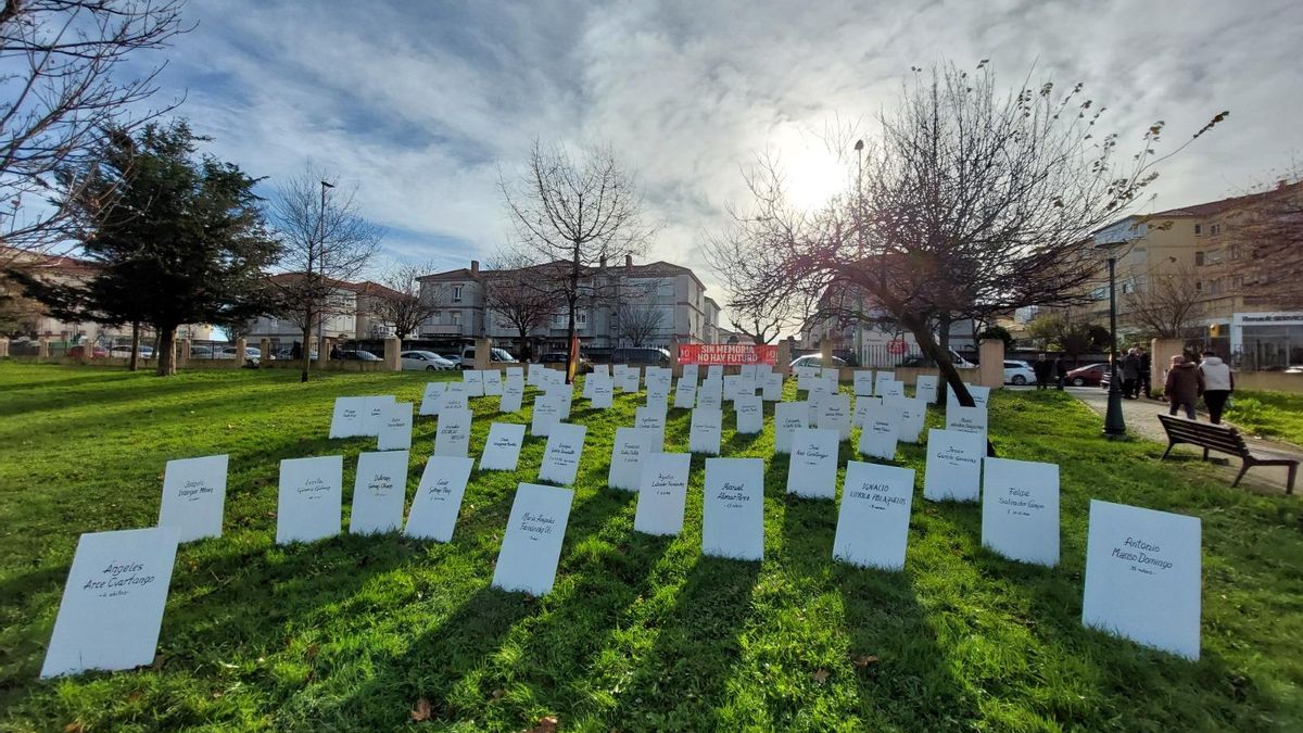 El Parque de Mendicouague, en Santander, se convirtió en un recordatorio de la tragedia de 1936.