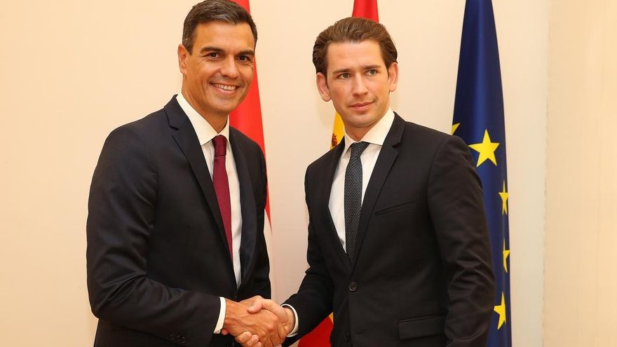 Sánchez aborda con el canciller de Austria el control de fronteras y el refuerzo de FRONTEX