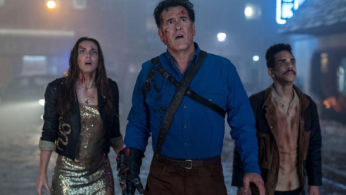 Bruce Campbell retomó su personaje de 'Posesión infernal' en la serie 'Ash vs evil dead'.