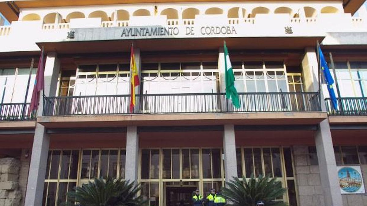 Fachada del Ayuntamiento de Córdoba.