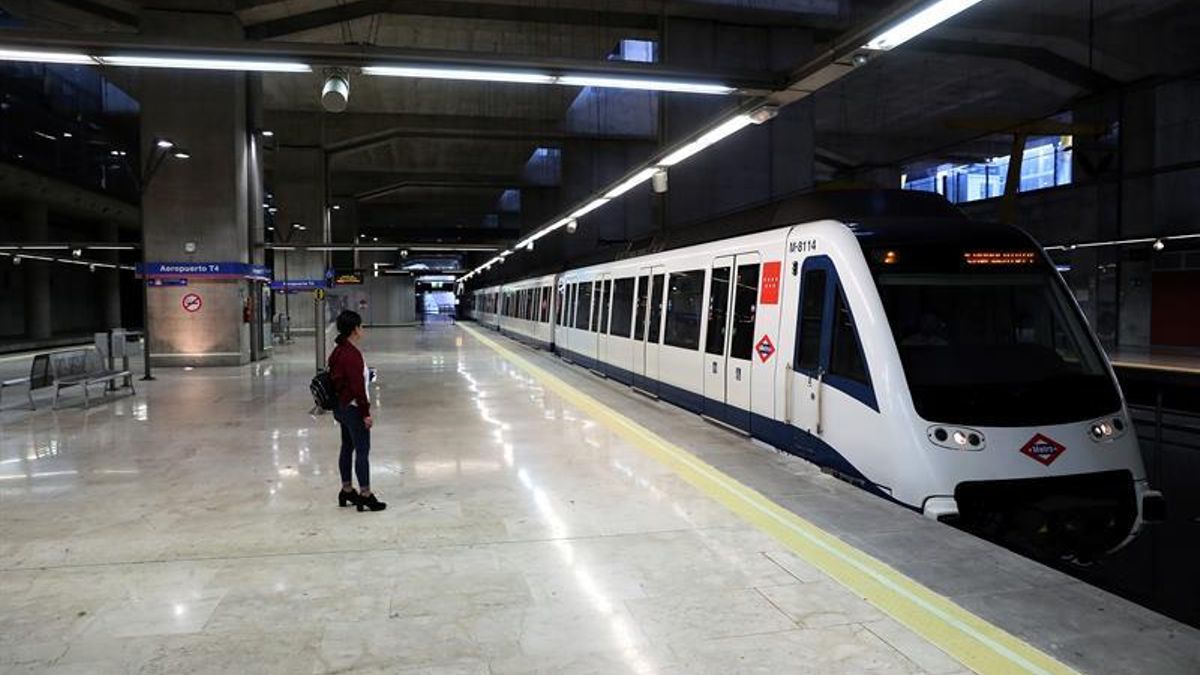 Metro de Madrid.