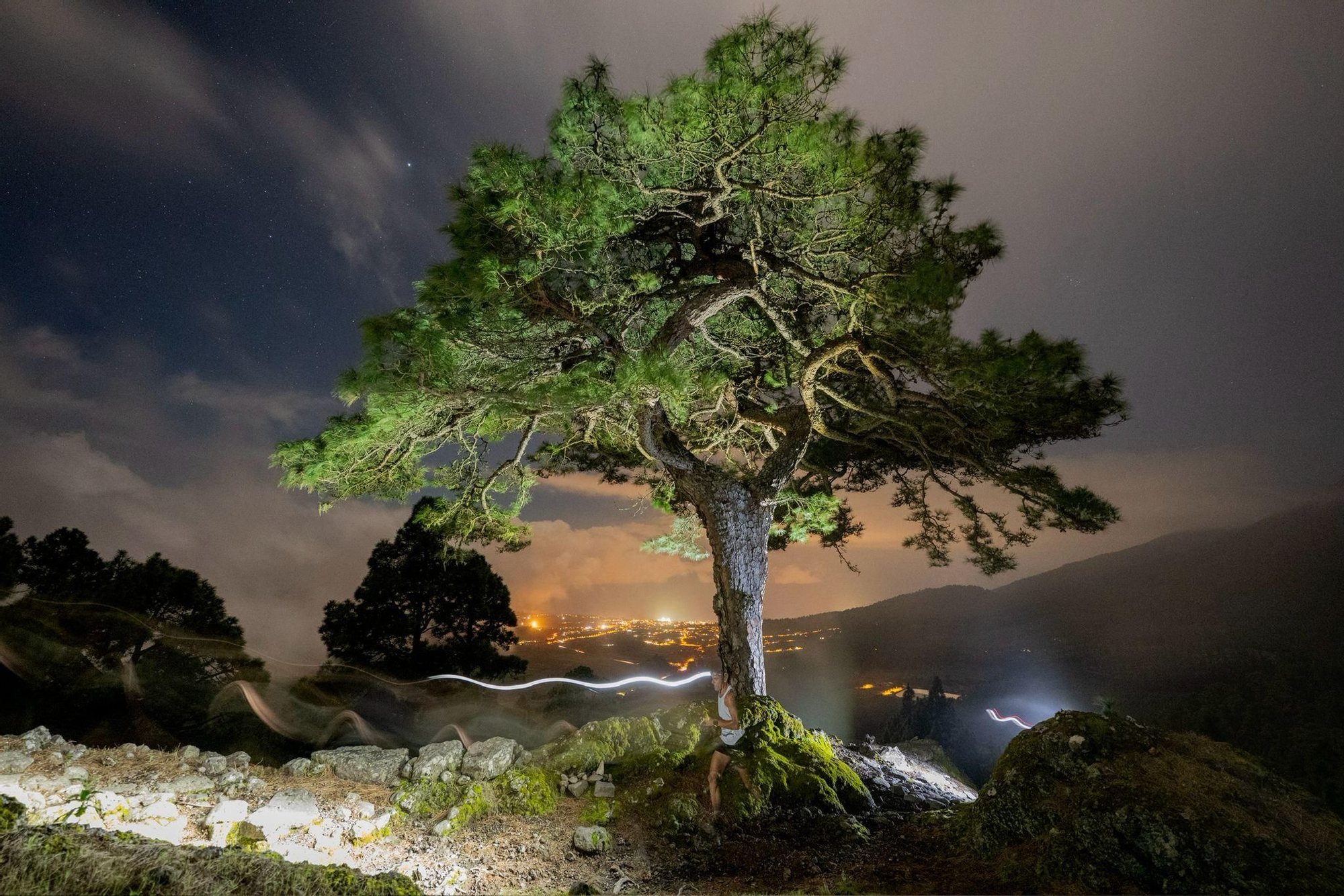 Mario Olmedo en la prueba de la Subida a las Estrellas 2026 de la Reventón El Paso Fred.Olsen Express