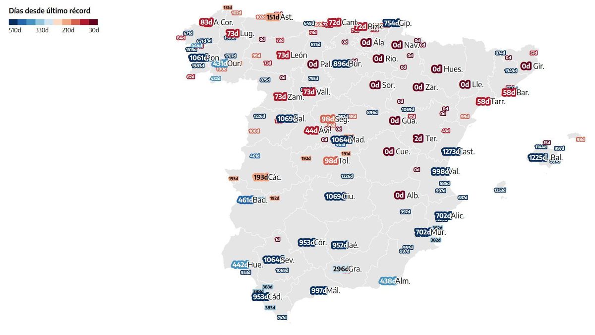 mapa records