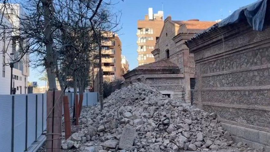 El Ministerio paraliza el derribo de los muros de la Cárcel Vieja de Murcia