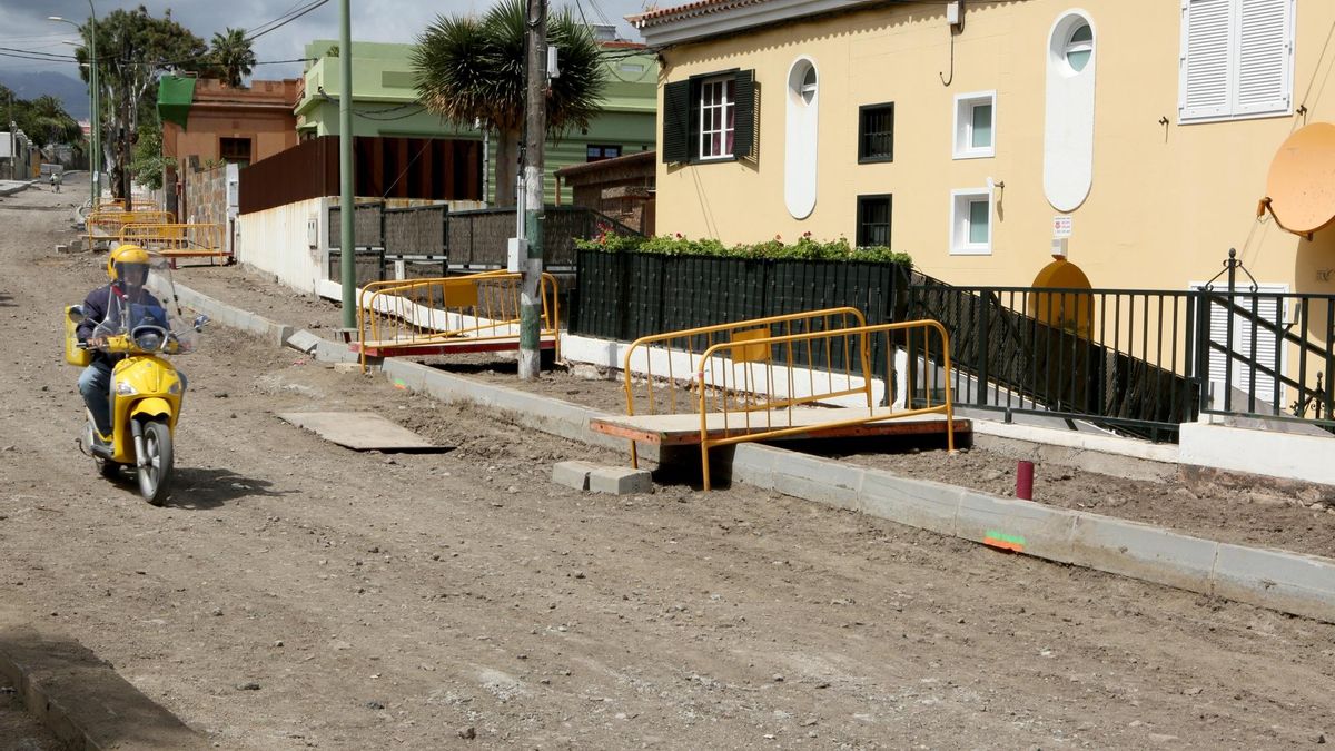 FOTOGALERÍA | Obras paralizadas en Tafira
