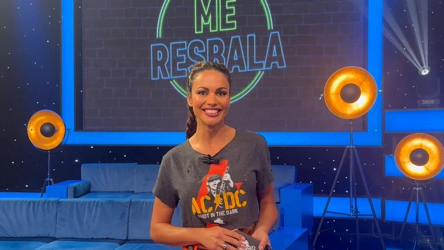 Lara Álvarez define con una palabra a los concursantes de 'Me resbala', que calienta su estreno en Telecinco