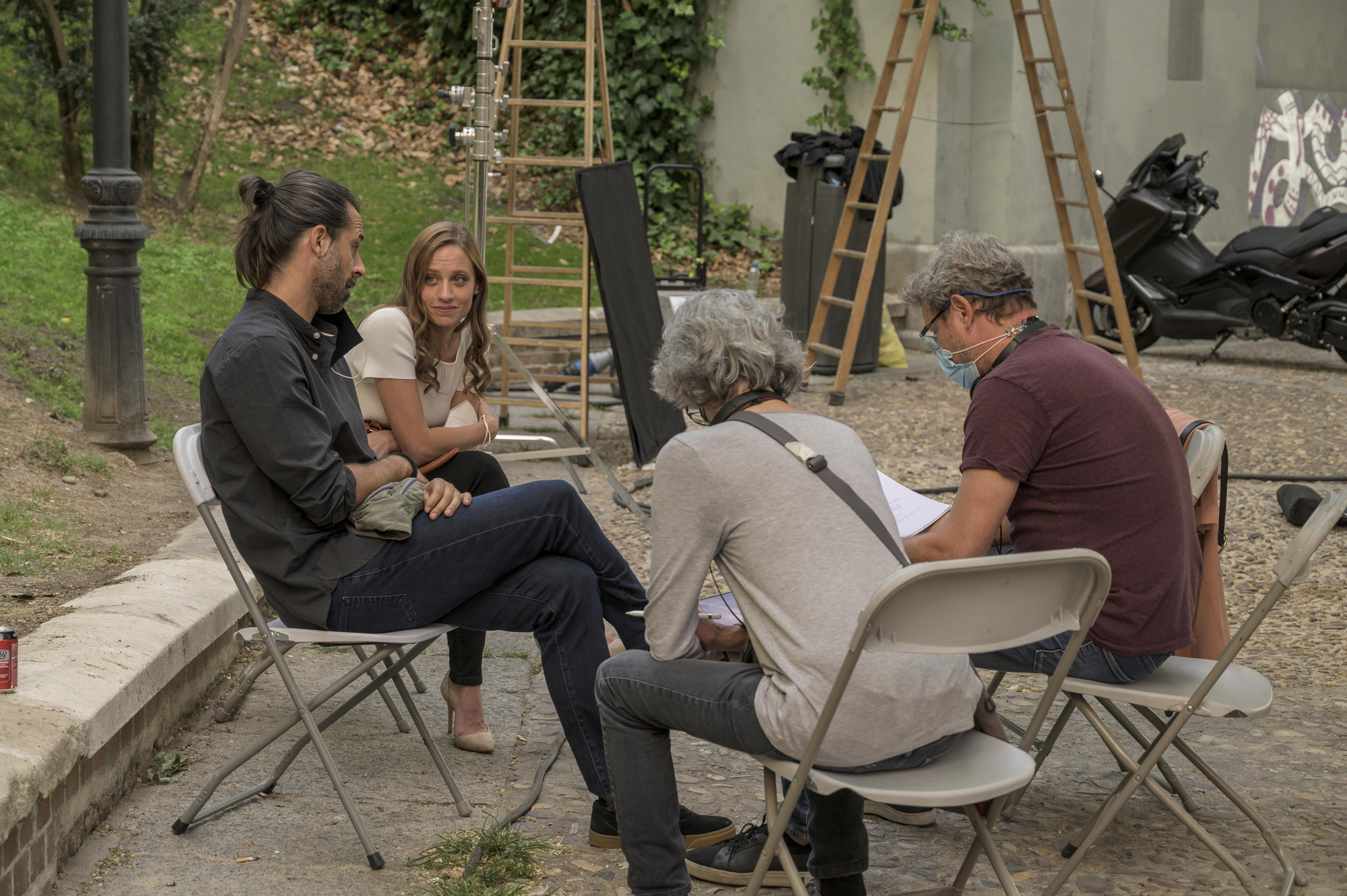 Michelle Jenner y Hugo Silva en 'Los hombres de Paco'