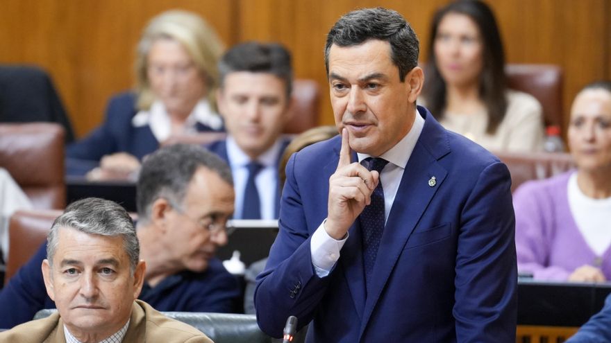 Moreno esgrime la catástrofe de la DANA para exigir al Gobierno la presa de Huelva bloqueada por el exceso de aguas tóxicas