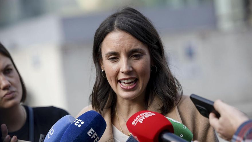 La eurodiputada de Podemos Irene Montero la semana pasada en Madrid. EFE/Daniel González