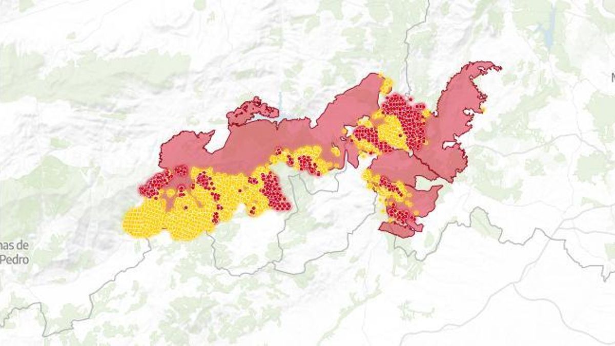 MAPA | Así evoluciona el incendio de Madrid y Ávila en las horas clave antes de la ola de calor