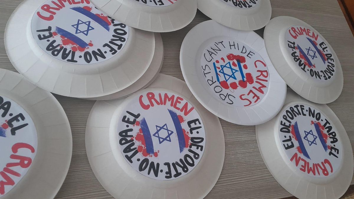 Campaña contra la participación de Israel en el mundial de frisbee de Logroño