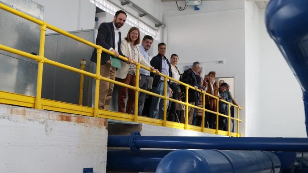 Visita a la planta potabilizadora de Ezcaray