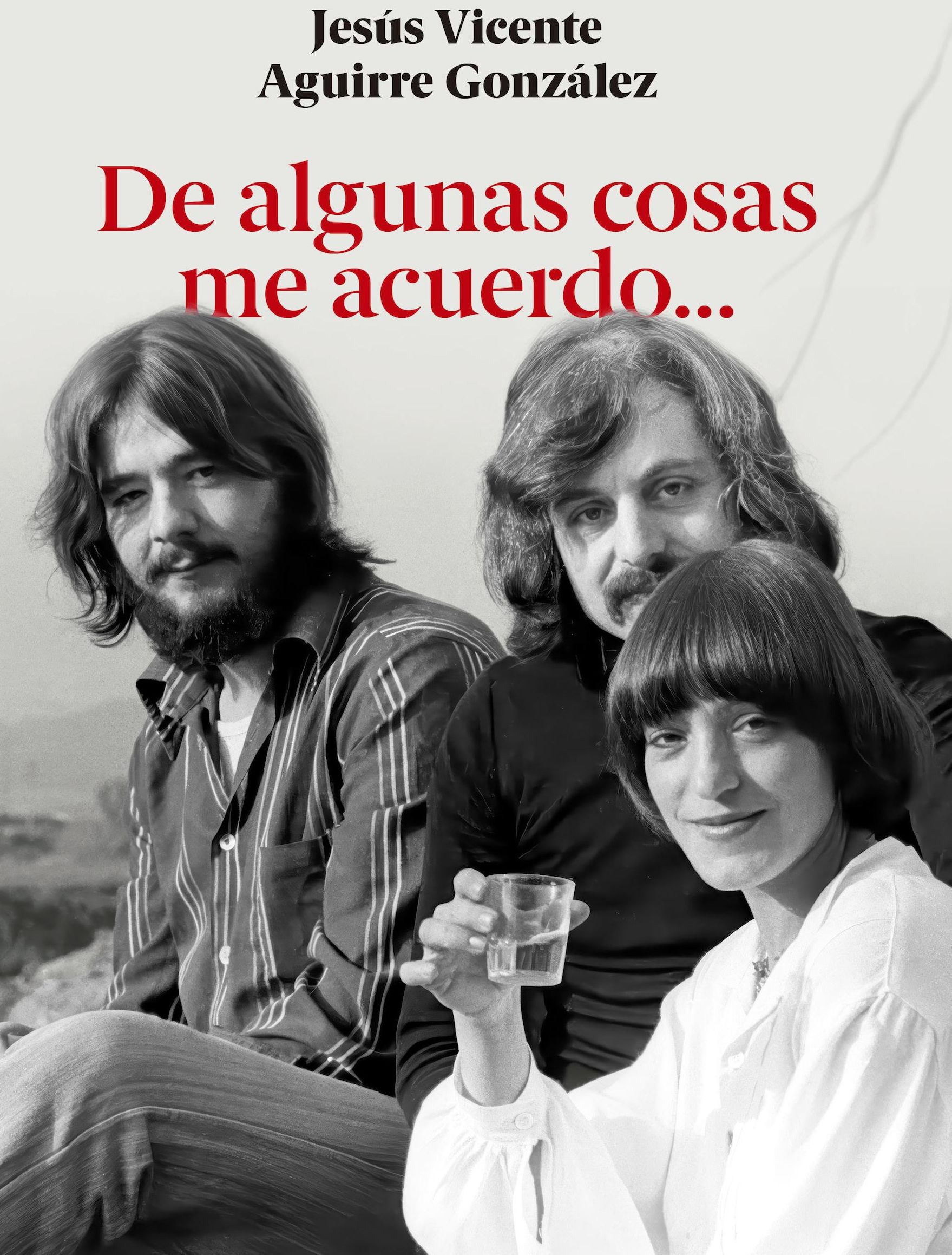 Portada del libro de memorias de Jesús Vicente Aguirre