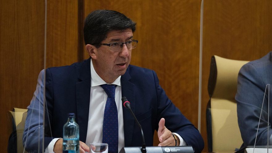 Juan Marín, vicepresidente y consejero de Turismo