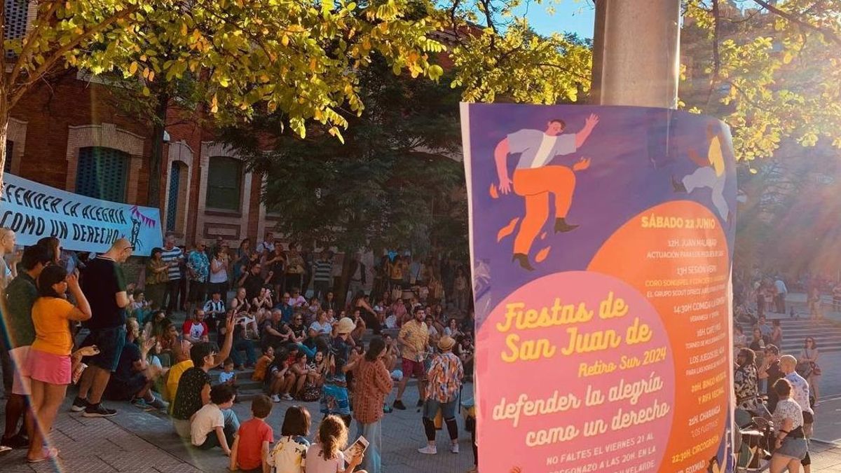 En unas fiestas de San Juan