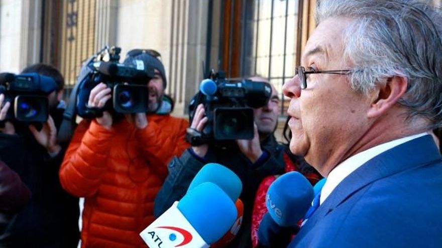 Carlos S. Campillo / ICAL El abogado del acusado del crimen de la peregrina estadounidense, Vicente Prieto.