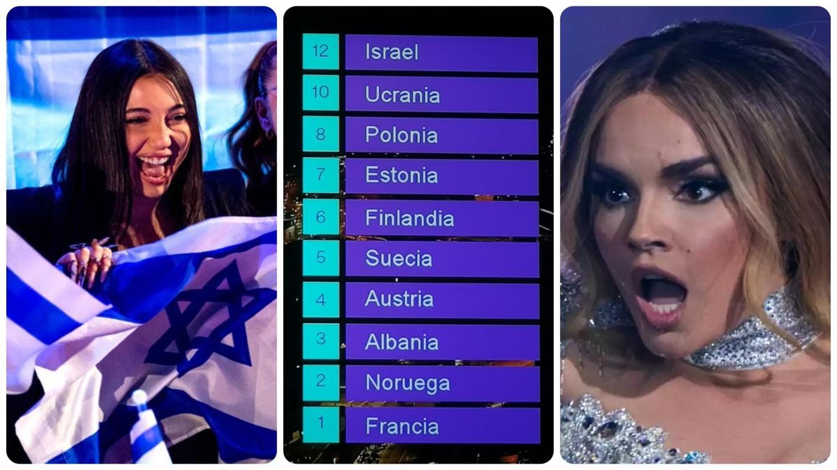 El televoto español dio ganador a Israel, y Melody quedó en antepenúltimo lugar.