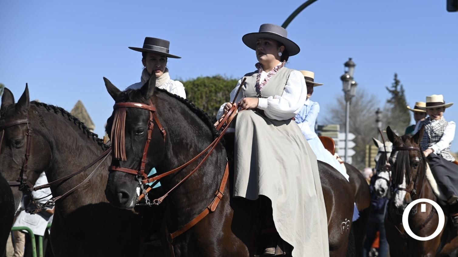 Marcha hípica por el día de Andalucía
