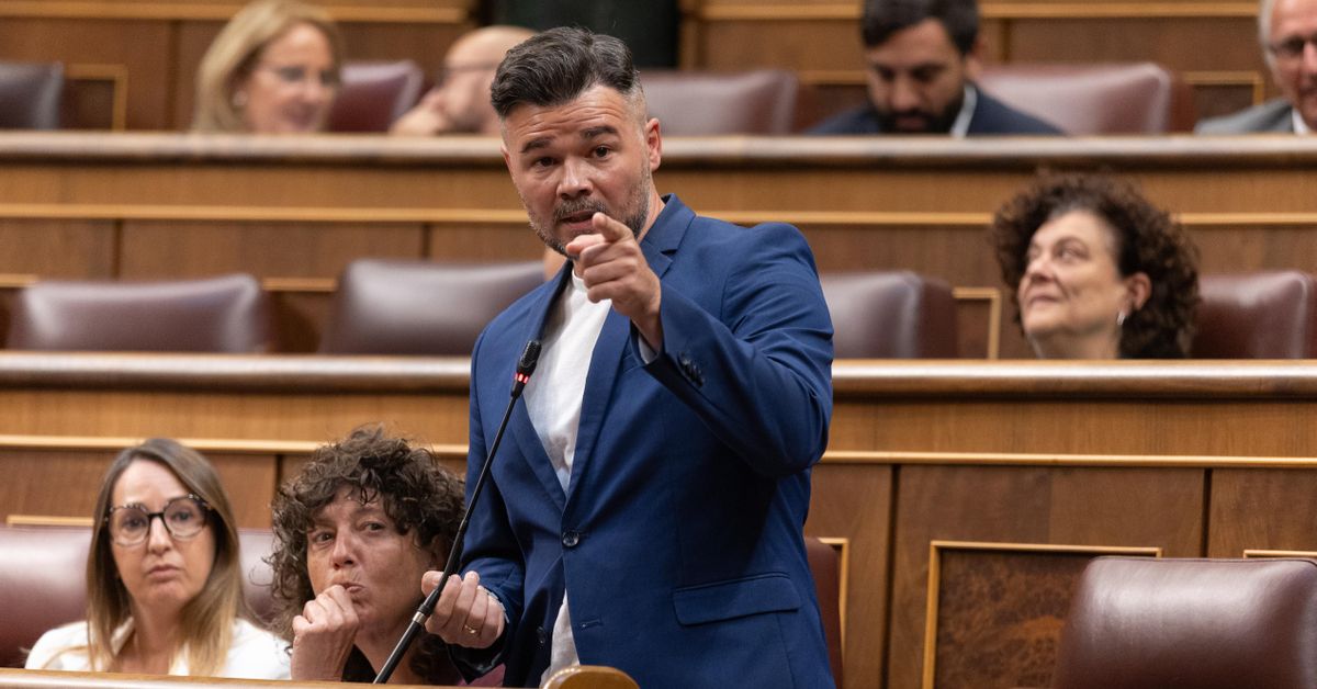Rufián, el último hombre vivo en la llamada a la unidad de la izquierda