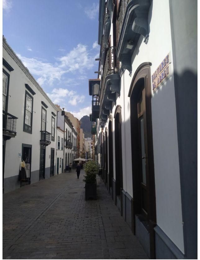 Calle Álvarez de Abreu en Santa Cruz de La Palma.