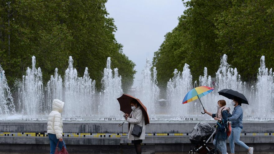 Cinco provincias de Castilla y León están en alerta naranja por tormentas con granizo grande y viento fuerte