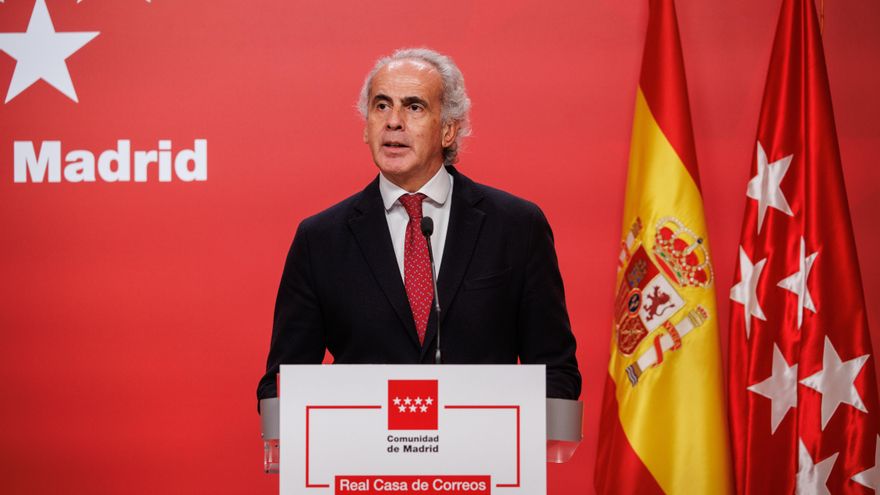 El consejero de Sanidad, Enrique Ruiz Escudero.