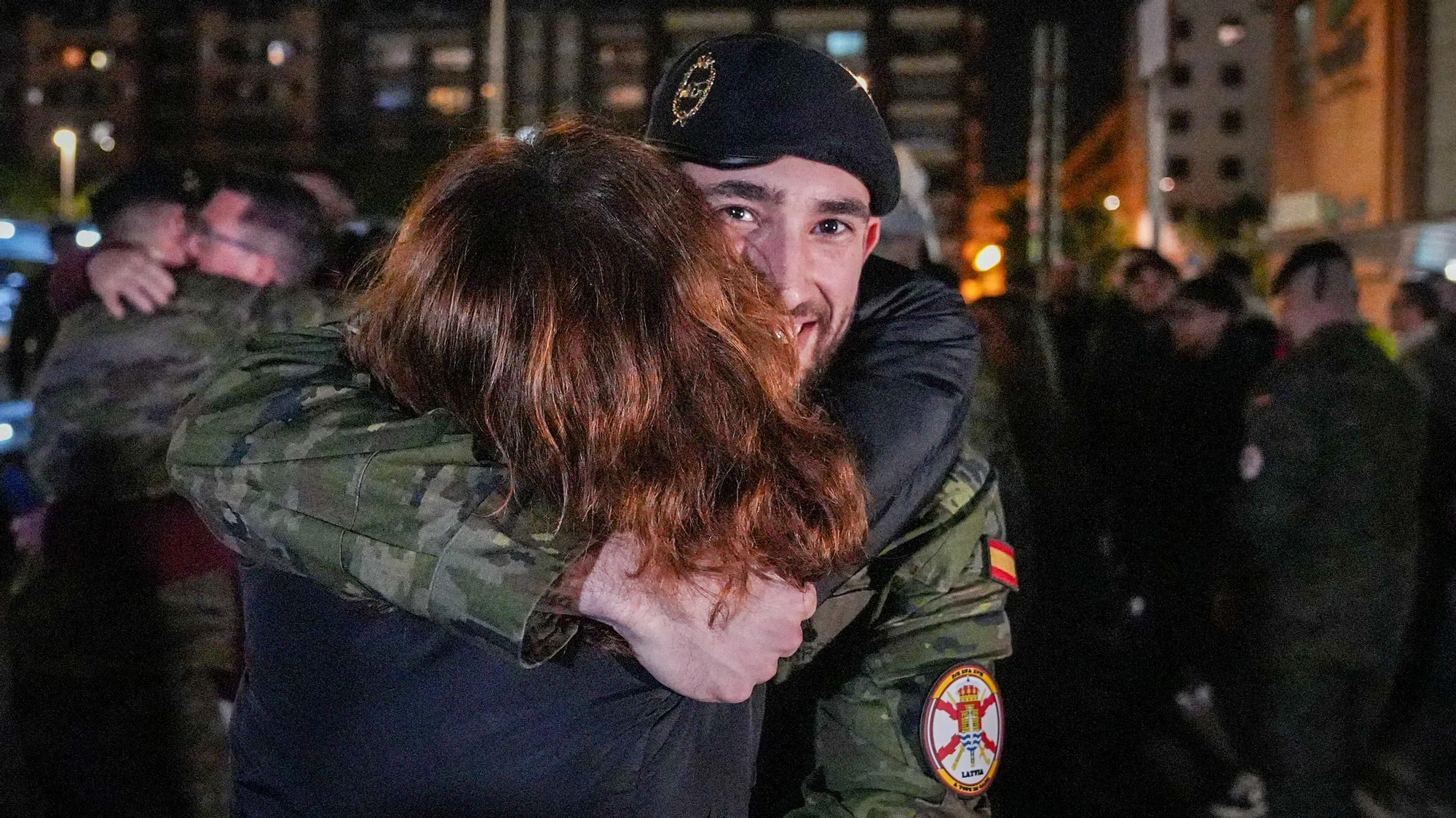 Llegada de la 1º rotación del contingente eFP XVII, con los componentes de la Brigada 'Guzmán el Bueno' X.