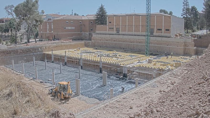 Parking de nuevo campus de la UAH en Guadalajara