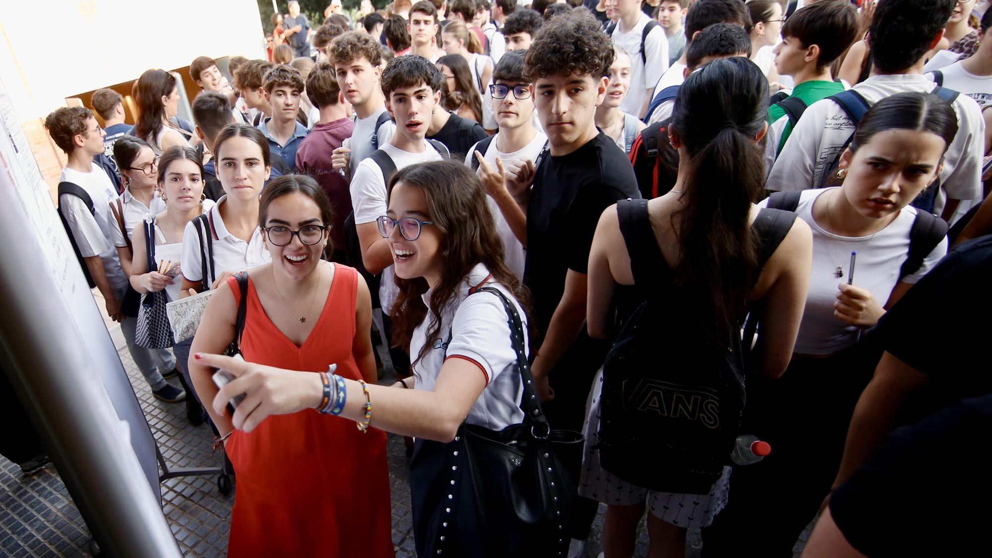 Inicio de las Pruebas de Evaluación de Bachillerato para el Acceso a la Universidad