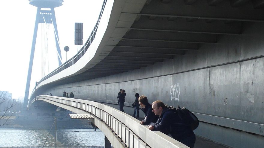 The UFO desde el Puente SNP.