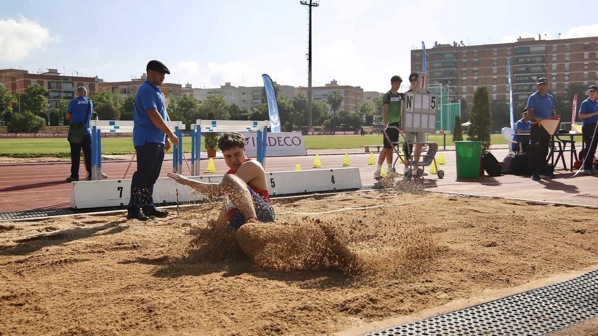 Primera jornada de liga de primera división de atletismo