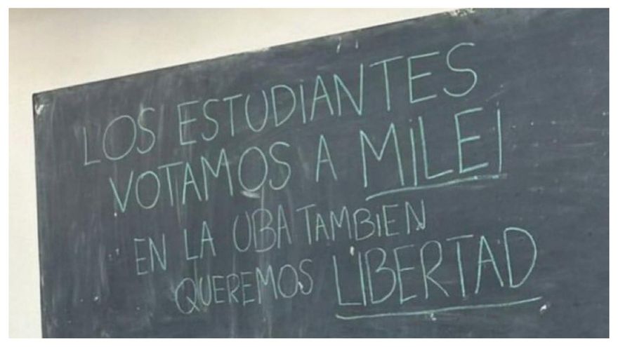 Milei trató a estudiantes y docentes de la UBA de "hipócritas, mentirosos y enemigos de las ideas de la libertad"