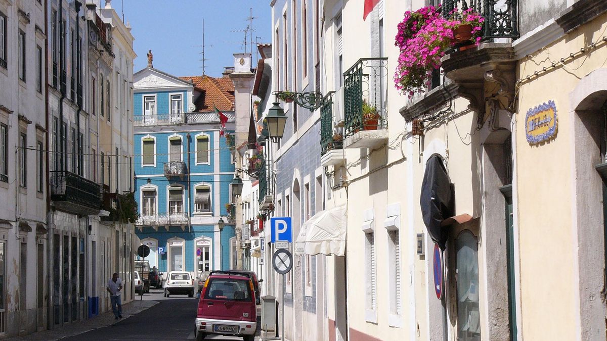 Calles de la ciudad de Santarém.