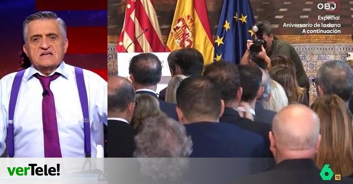 El Gran Wyoming criticó en  El Intermedio  el aplauso del Govern a Mazón por  ofensivo, humillante y cruel