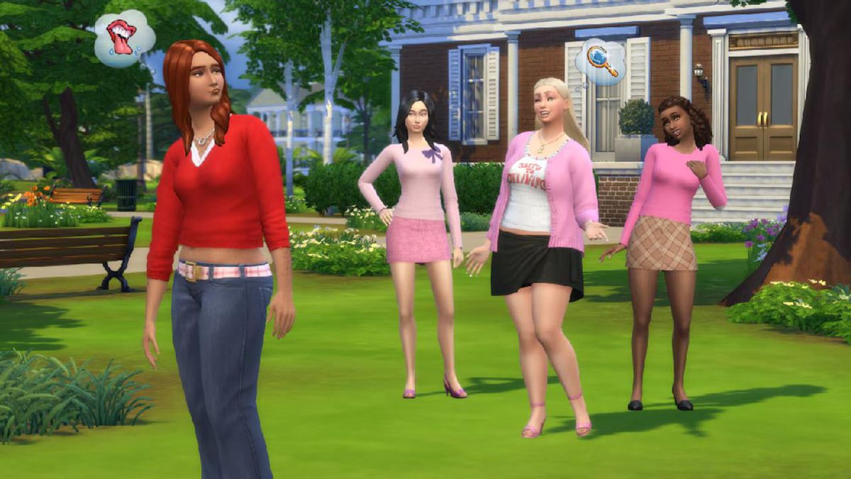Una imagen del juego 'Los Sims 4'