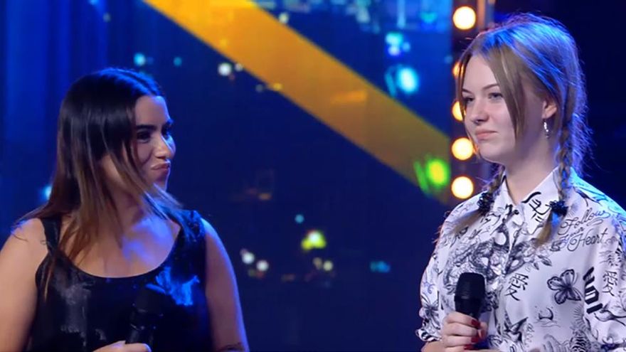 Sol Macaluso saltó a 'Got Talent' por la actuación de una niña que escapó de la guerra de Ucrania